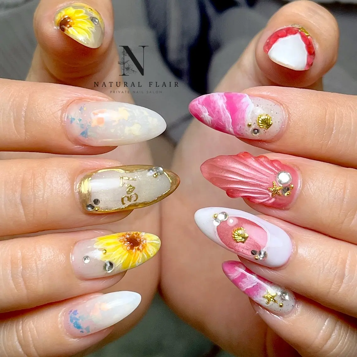 ネイル ハンドネイル natural flairのネイルデザイン