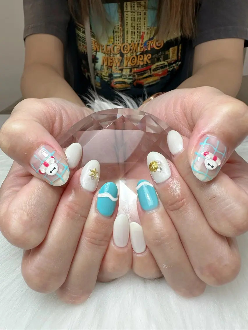 ネイル ハンドネイル 小澤 瑠菜のネイルデザイン