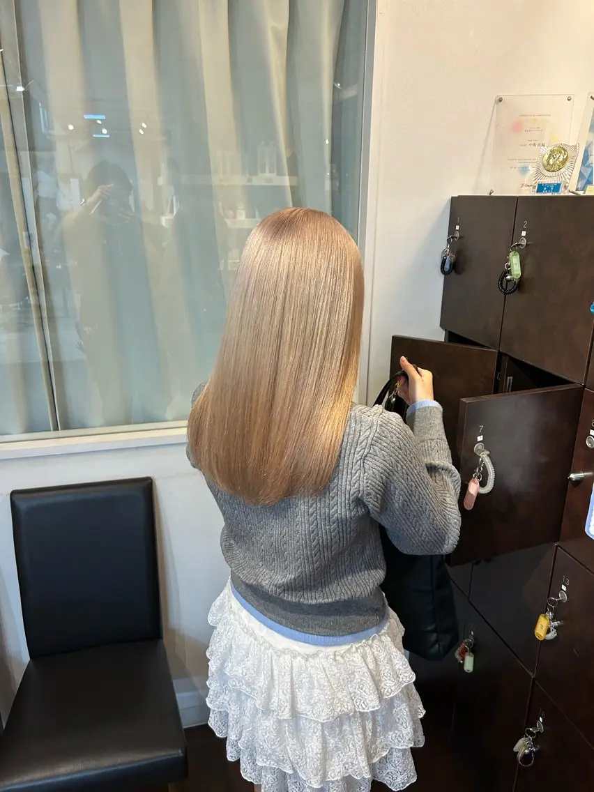 ロング カラー ヘアカラー 桜井晶/ Blossom大山店のヘアスタイル
