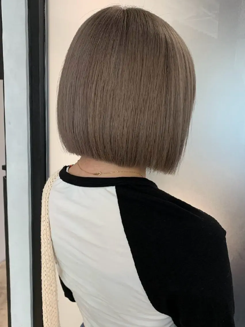 ショート カラー ヘアアレンジ ヘアカラー トリートメント ヘアセット ブリーチ矯正美髪矯正 ✨オオエタクミのヘアスタイル