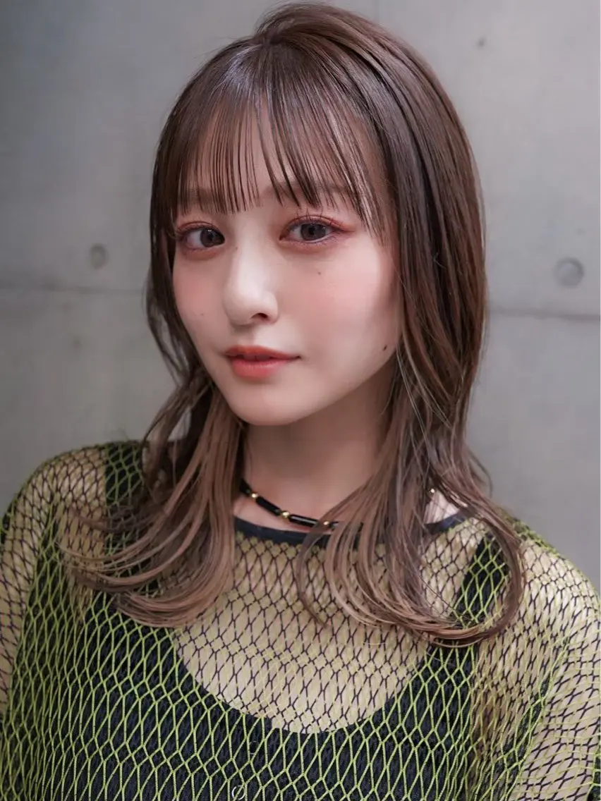セミロング YUTSUKI 🫧のヘアスタイル