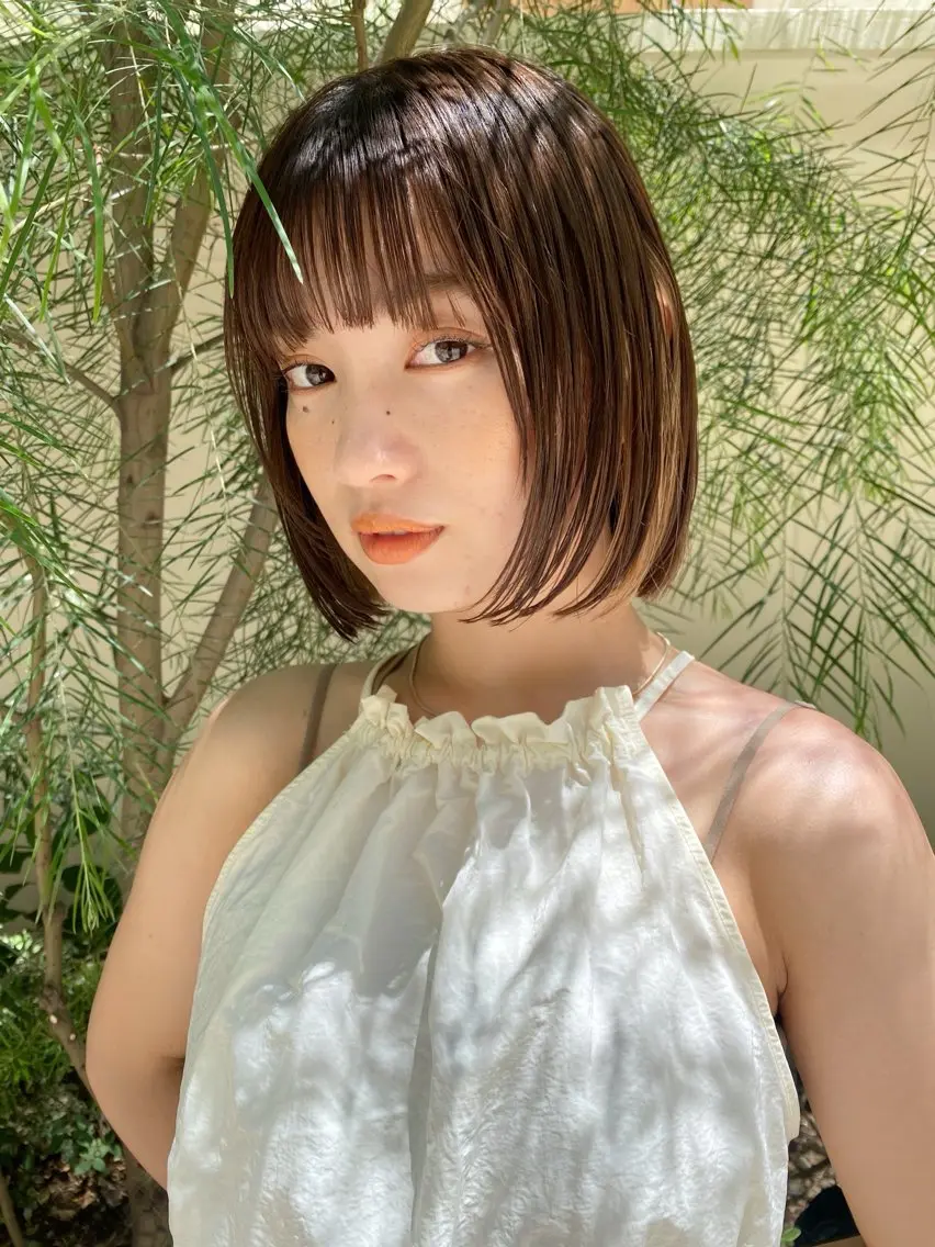 ショート カラー 樋口 夏希のヘアスタイル