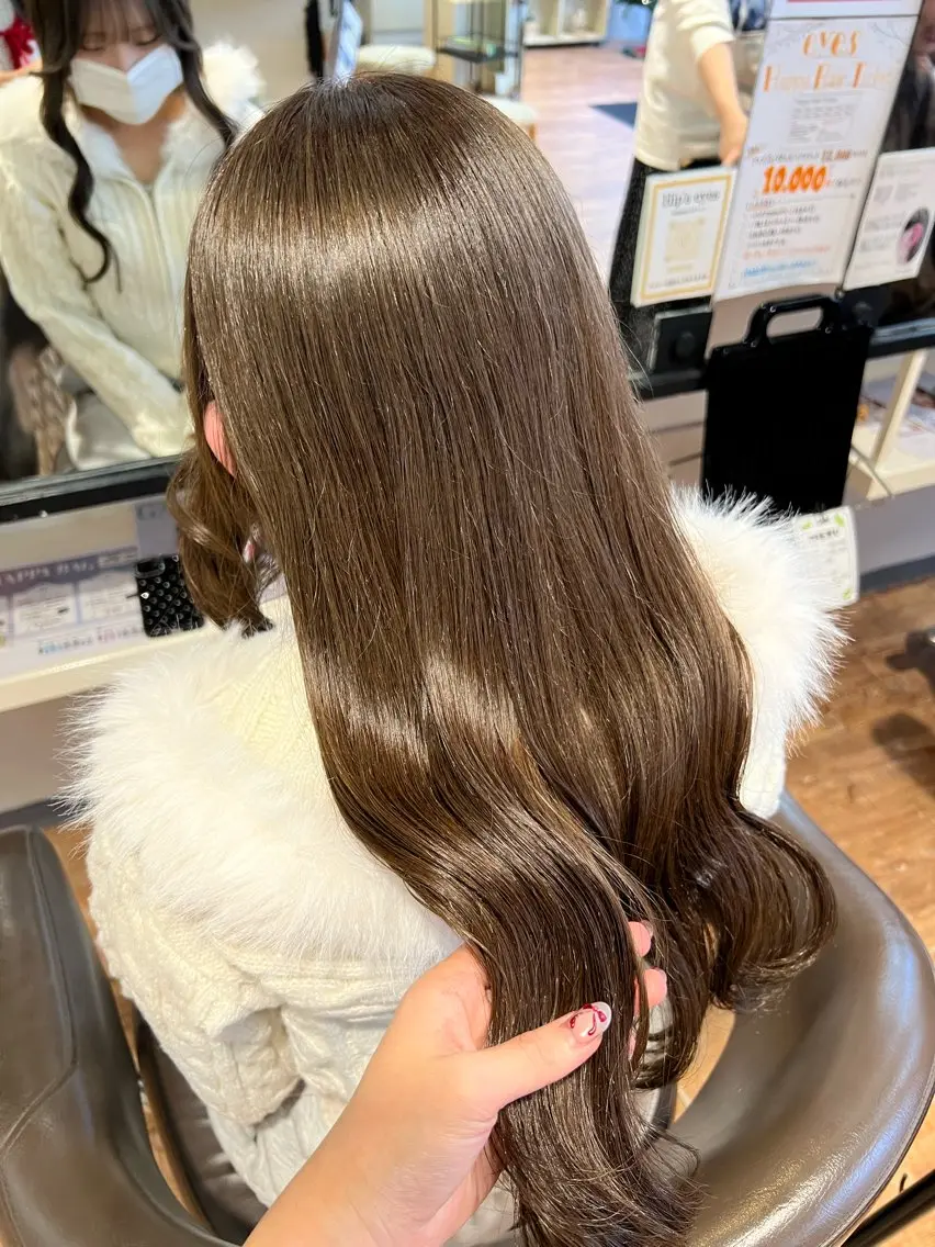 カラー グレージュ ヘアカラー インナーカラー♡ Nanakoのヘアスタイル