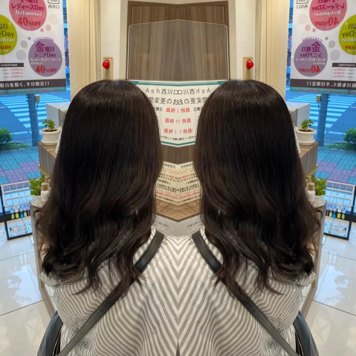 セミロング バイオレットブラウン カット ヘアカラー 髪質改善カラー/店長 宮内秀峰のその他イメージ