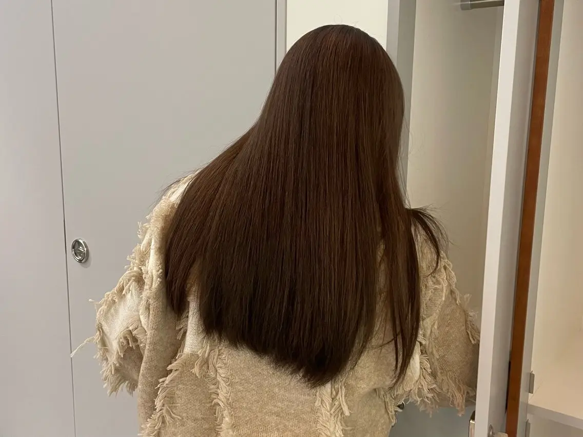 ロング カラー ベージュカラー ヘアカラー 透明感カラー /Shizuki🦤のヘアスタイル