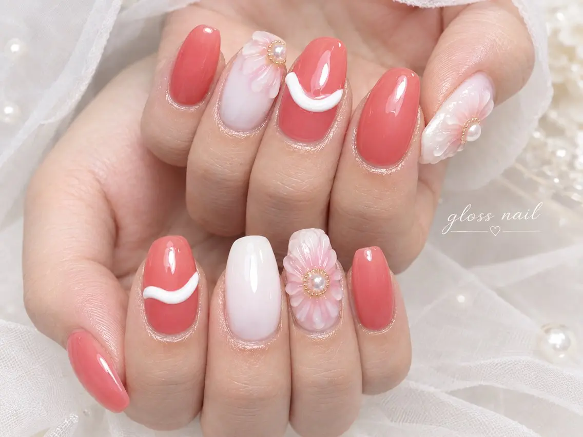 ネイル チークネイル 成人式 長さ出し フットネイル フレンチネイル ハンドネイル Meri💅 ジェル&長さだし専門のネイルデザイン