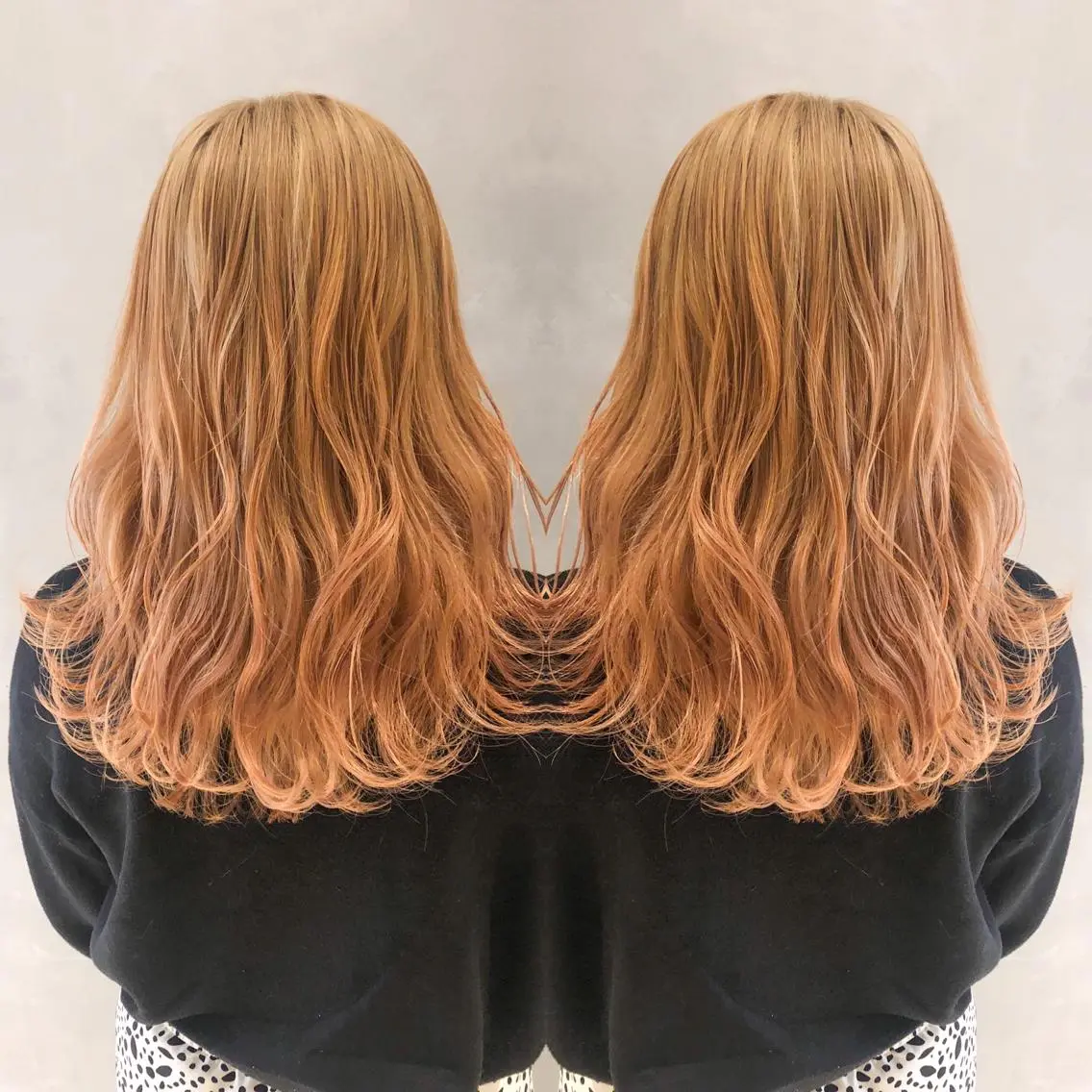 セミロング カット ヘアカラー トリートメント 長谷川 沙紀のヘアスタイル