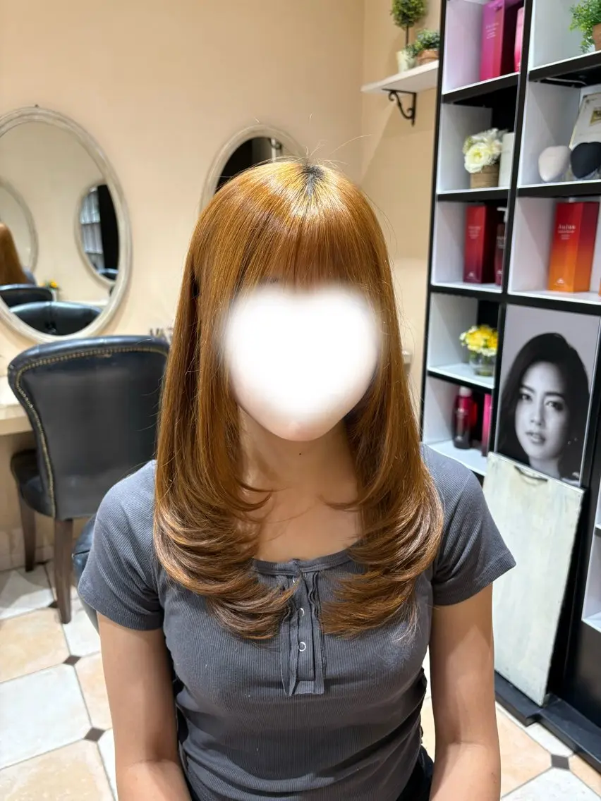 ロング 渡邊 凛のヘアスタイル