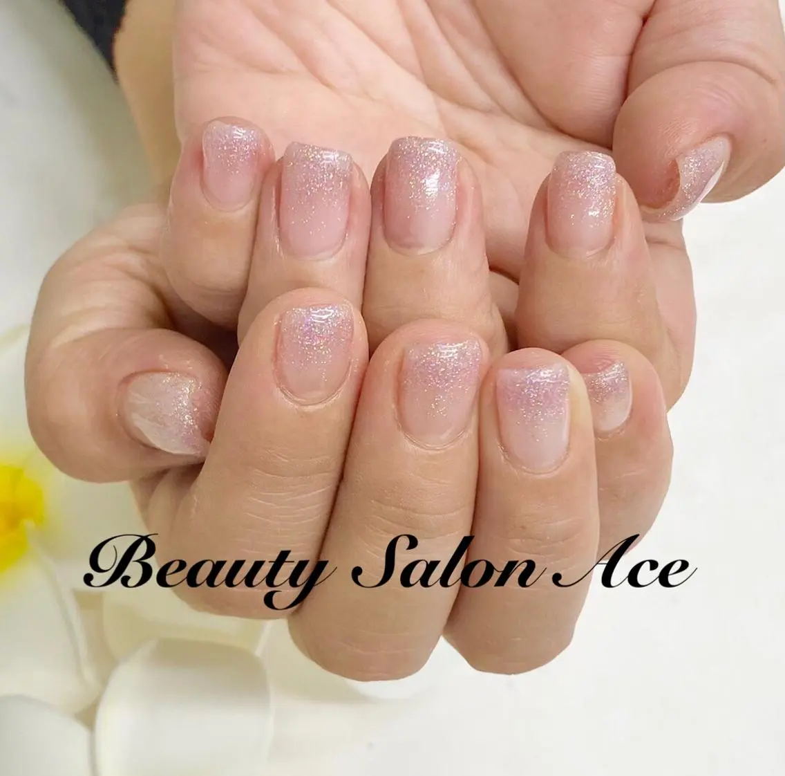 ネイル アートネイル ジェルネイル グラデーション ラメ(グリッター) ラメグラデーション 池袋フィルイン Ace♡Nailのネイルデザイン