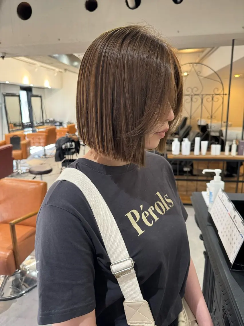 🌈1日5名限定🌈カット+ブリーチなしダブルカラーの写真