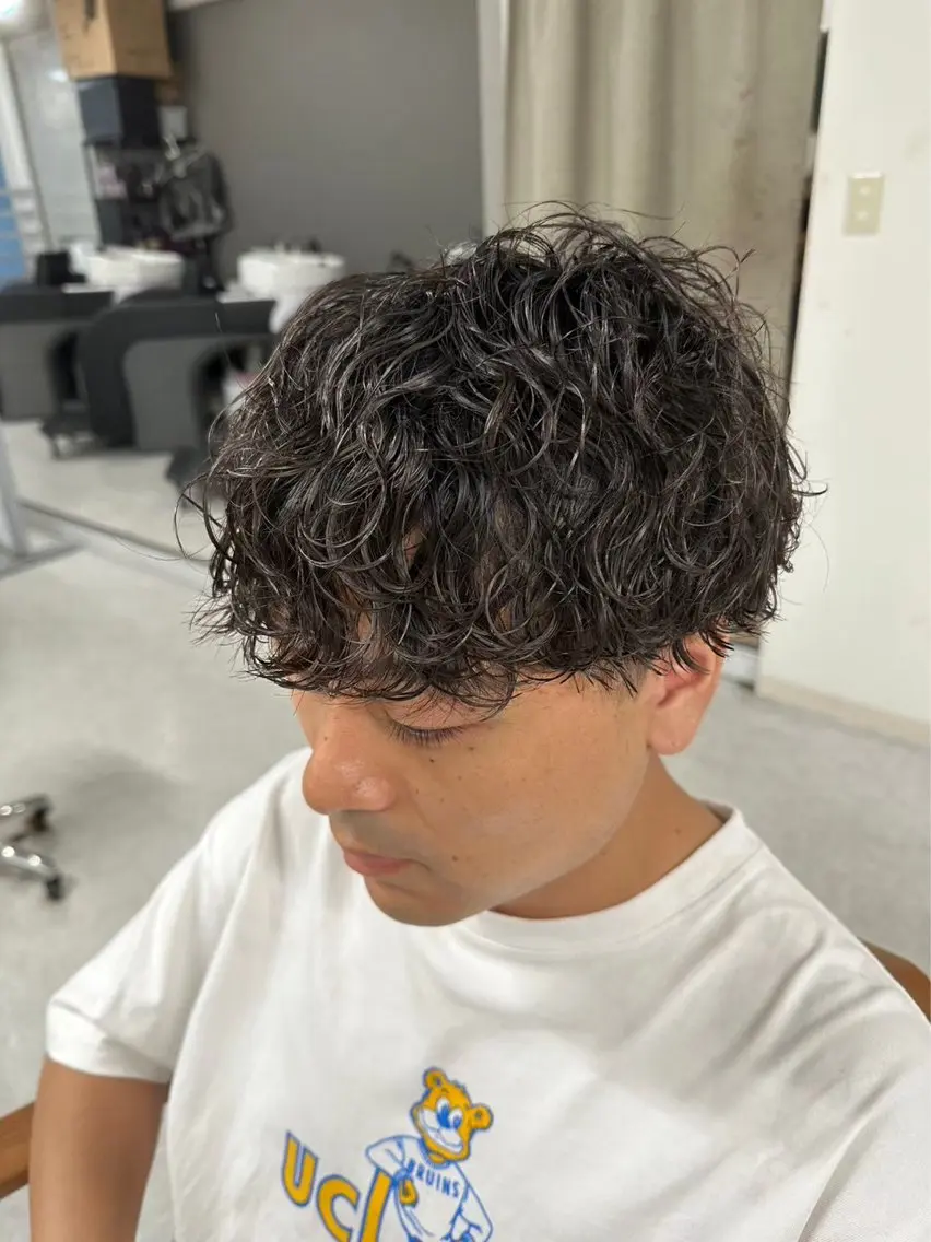 パーマ メンズ パーマ トリートメント モテ♡hair 🎠🫧ERIのヘアスタイル