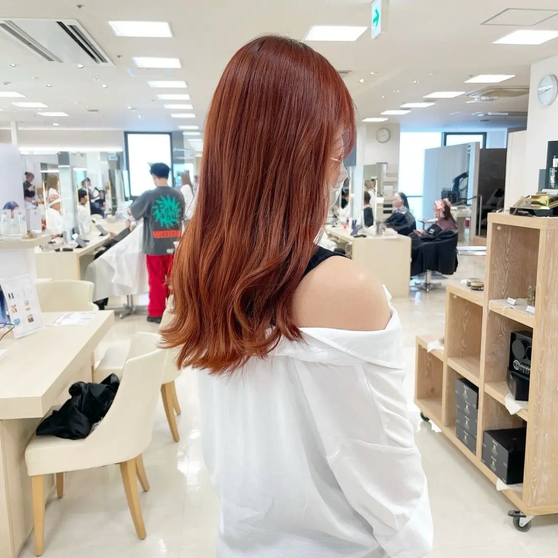 ロング カラー ヘアアレンジ 🍒KIKUCHI KANAE🍒のヘアスタイル
