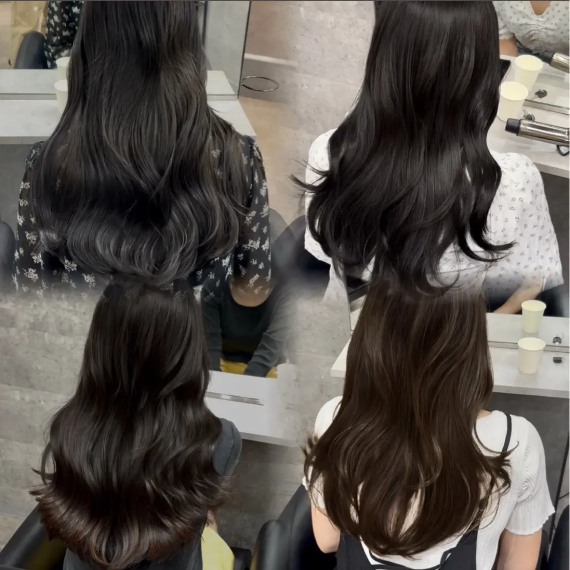 🚨残り1枠限定🚨🫧色落ちまで可愛い透明感カラー🫧+3Step treatment✨の写真