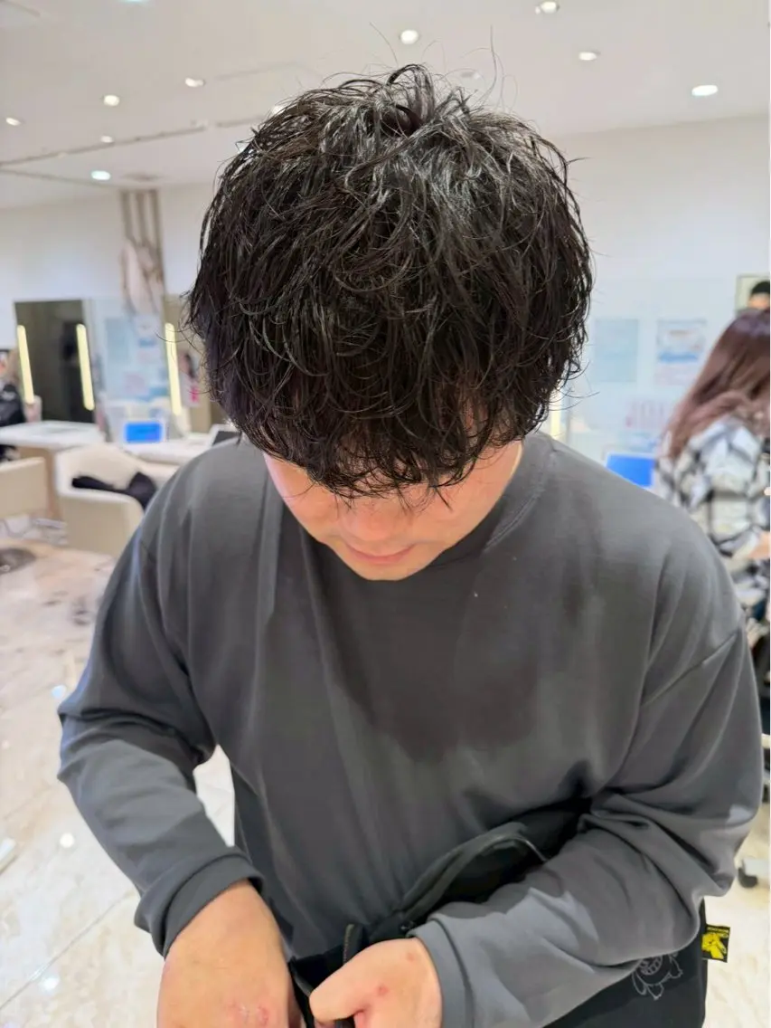 パーマ メンズ men'sパーマ/ tatsukiのヘアスタイル