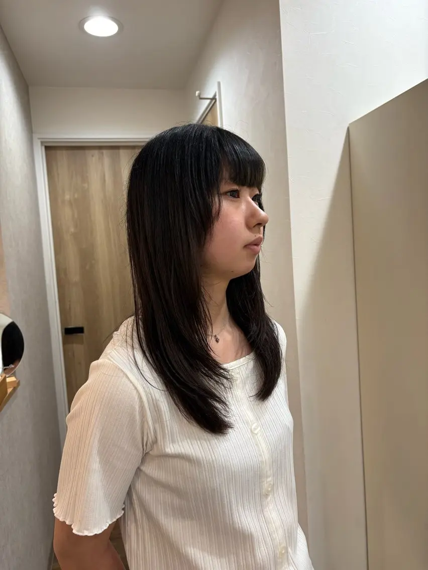 ロング ロングレイヤー レイヤーカット ロング 立川南口kino 🦋ミユカ🦋のヘアスタイル