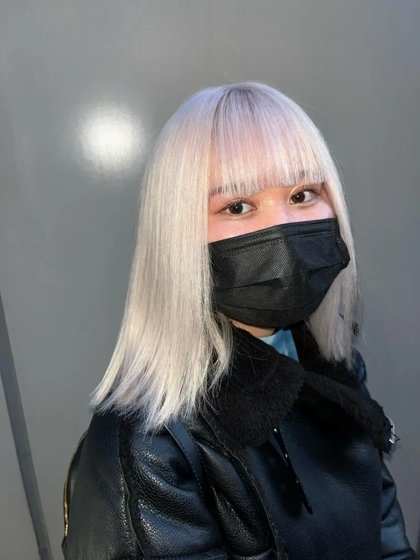 ショート カラー ヘアカラー トリートメント ヘアセット 🇰🇷韓国ヘア TAKUMI🐯💎のヘアスタイル