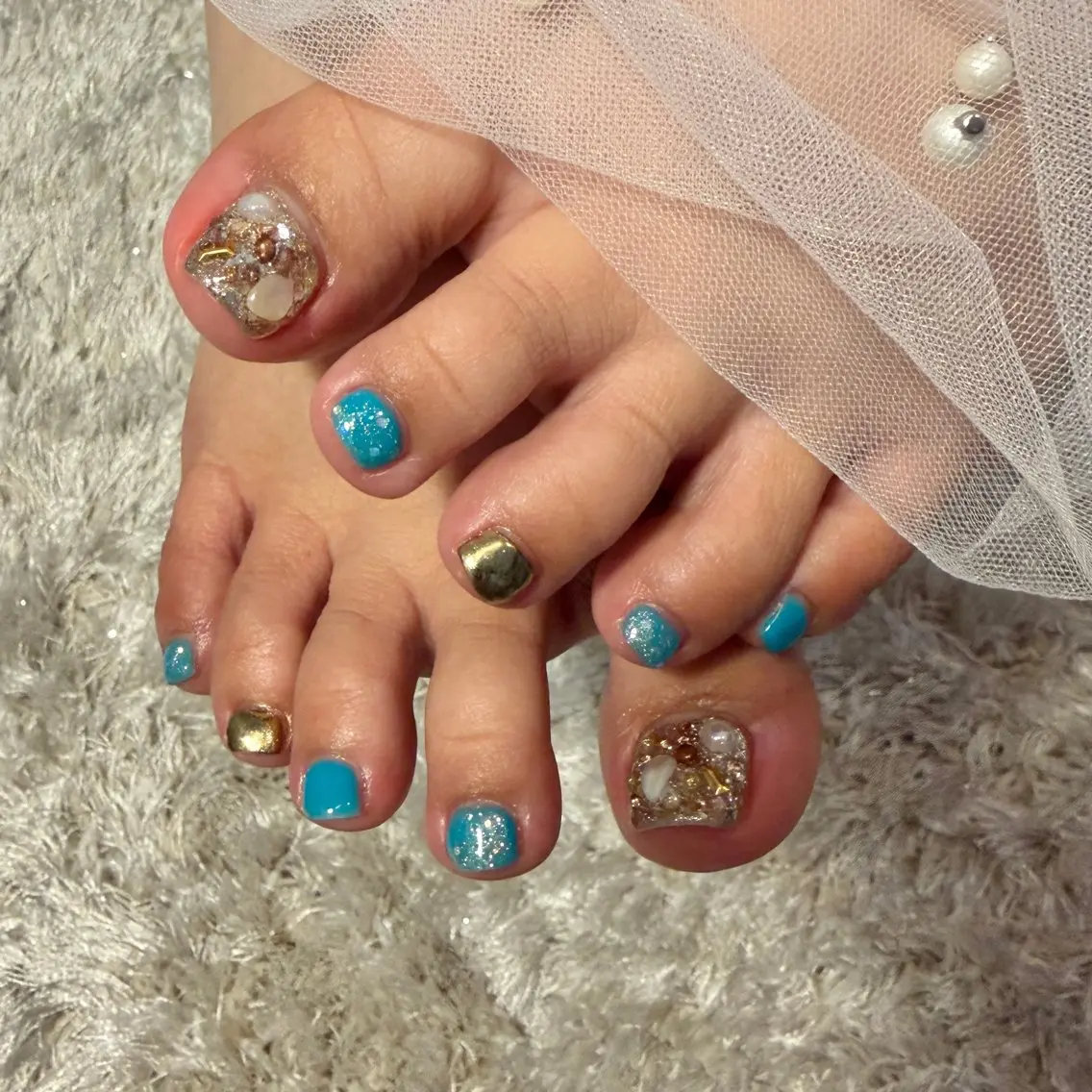ネイル フットネイル Lily nailのネイルデザイン