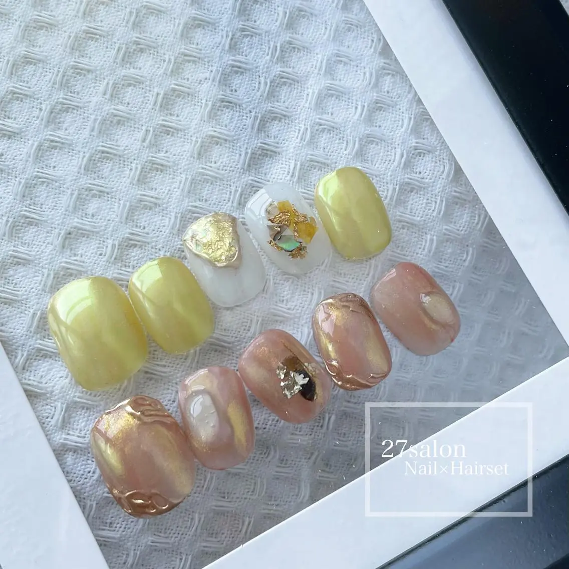 ネイル ニュアンスネイル 27salon yuinaのネイルデザイン