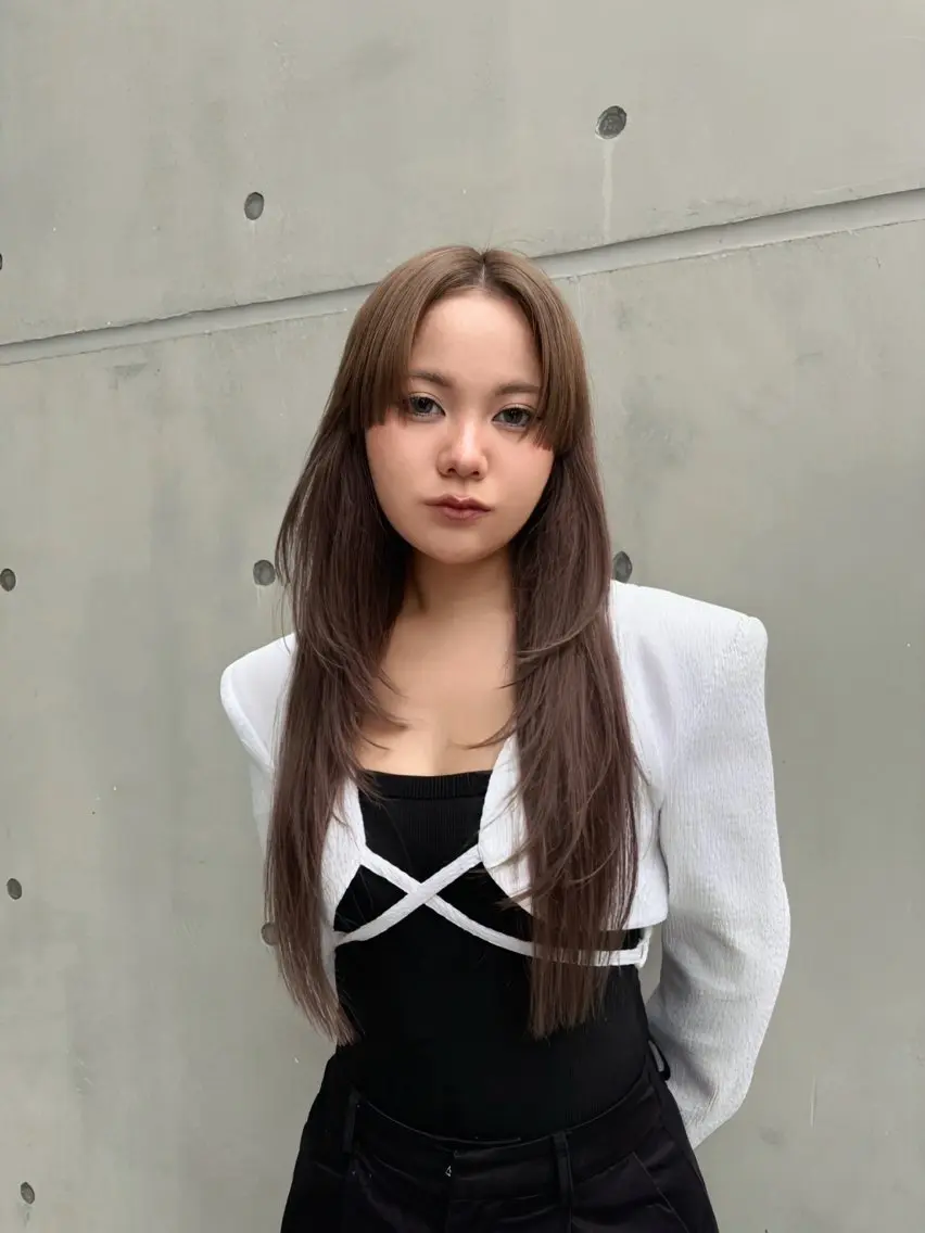 ロング カラー 透明感カラー ⠀ towaのヘアスタイル