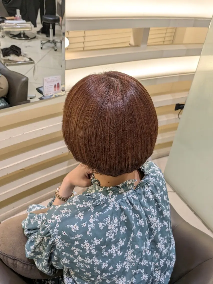 カラー ヘアカラー 艶髪/似合わせ/ ブリーチなし🫧のヘアスタイル
