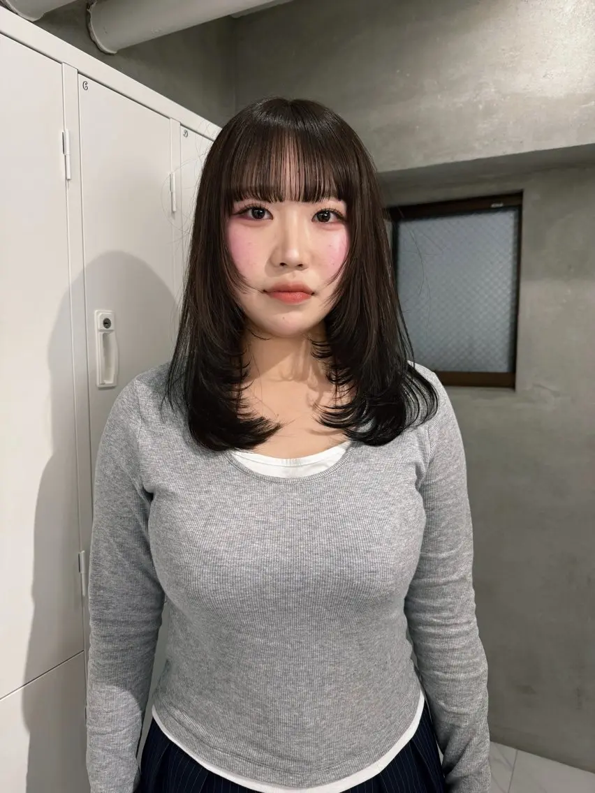 カット sena⌇ベージュ⌇ ブリーチなしWカラーのヘアスタイル