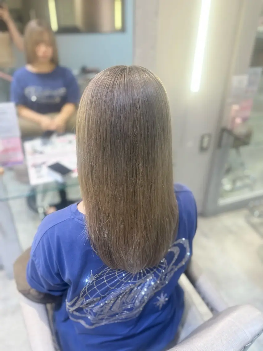 ミディアム カラー 🎀RINA ハイトーン特化🎀のヘアスタイル