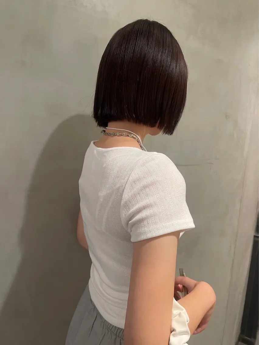 ショート カラー 🎀海外ヘア/表参道 Satone🎀のヘアスタイル