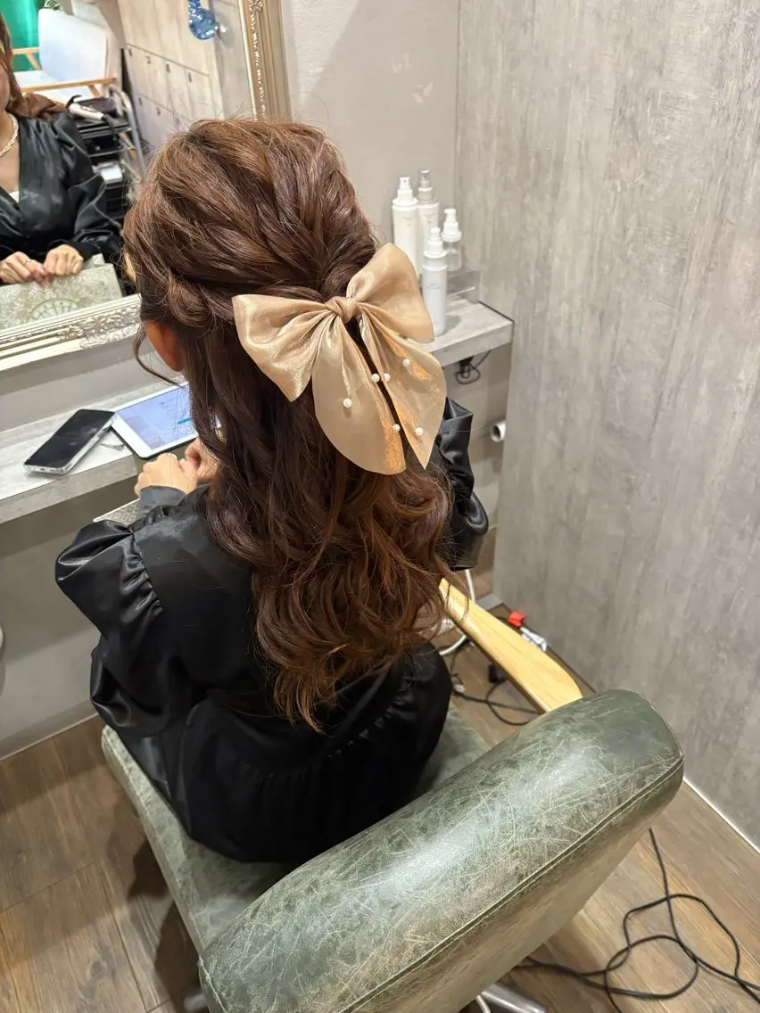 ヘアアレンジ 阪口 萌のヘアスタイル