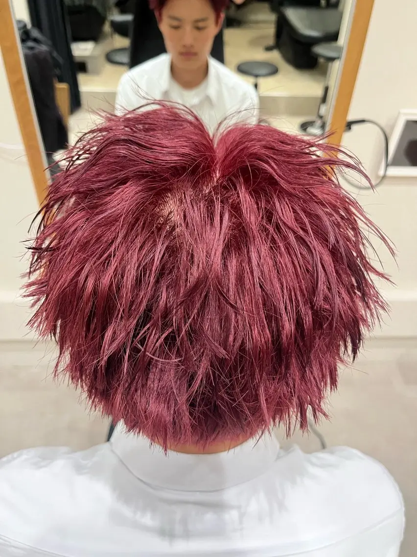 ショート カラー メンズ ヘアカラー 【e's】鎌倉/義樹 /ヘアカラーのヘアスタイル