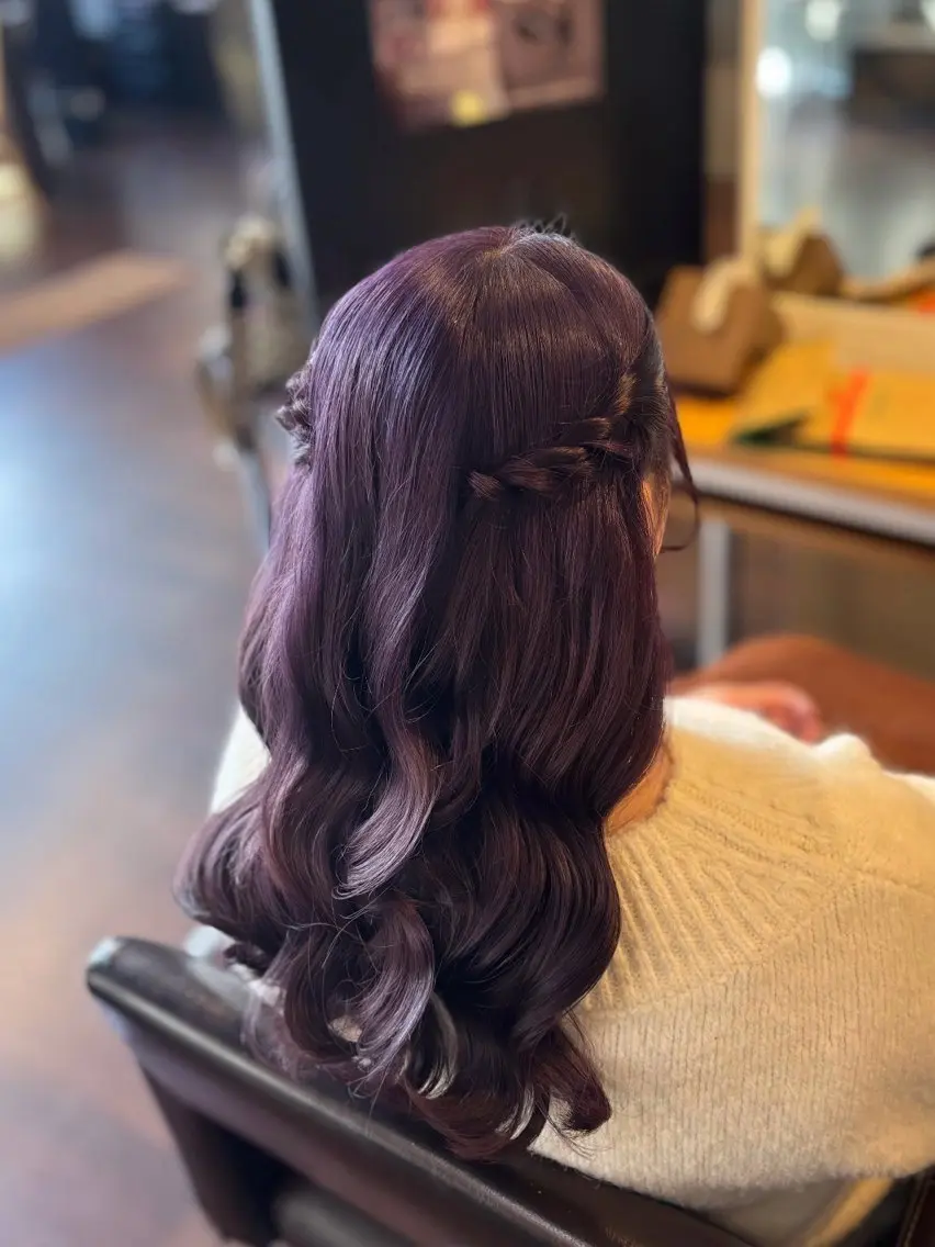 ロング ヘアセット natsumi 🌷のヘアスタイル