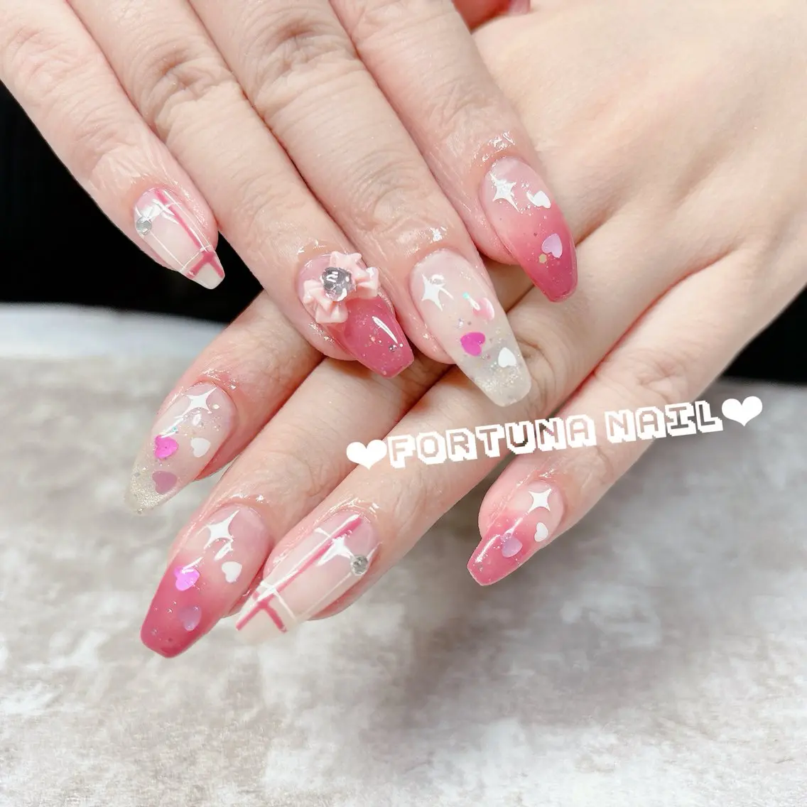 ネイル Nail •Head スパFortunaのネイルデザイン