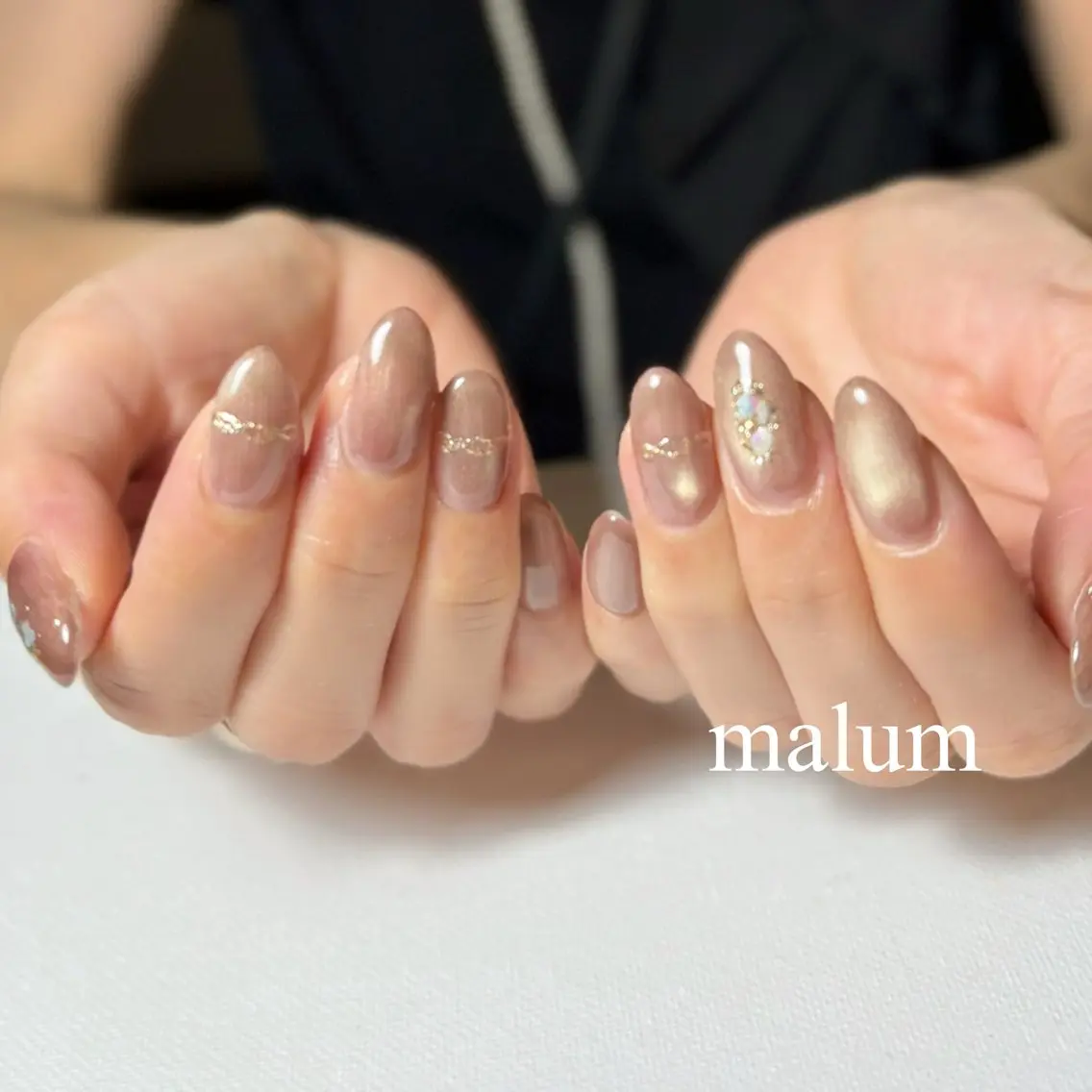 ネイル ハンドネイル malum nailのネイルデザイン