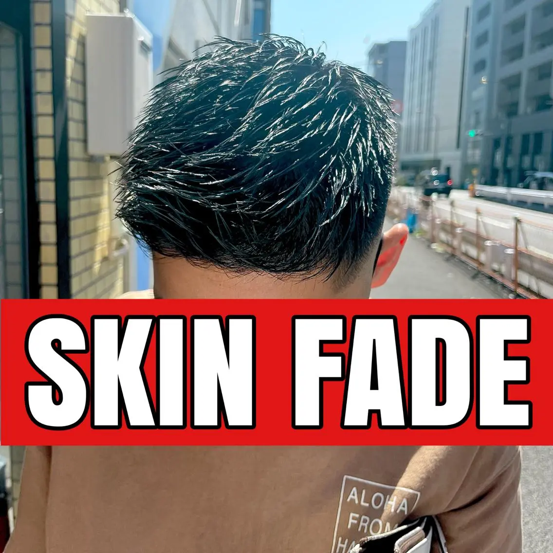 ショート メンズ フェードカット スキンフェード カット 💈メンズパーマ💈 ナカザワ リョウのヘアスタイル