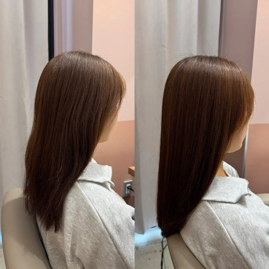 セミロング カット 縮毛矯正 トリートメント 倉橋 涼太のヘアスタイル