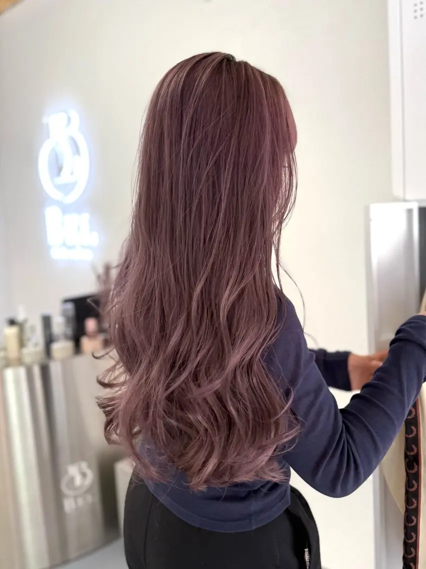 ロング カラー moeka🎀 似合わせカラー🎀のヘアスタイル