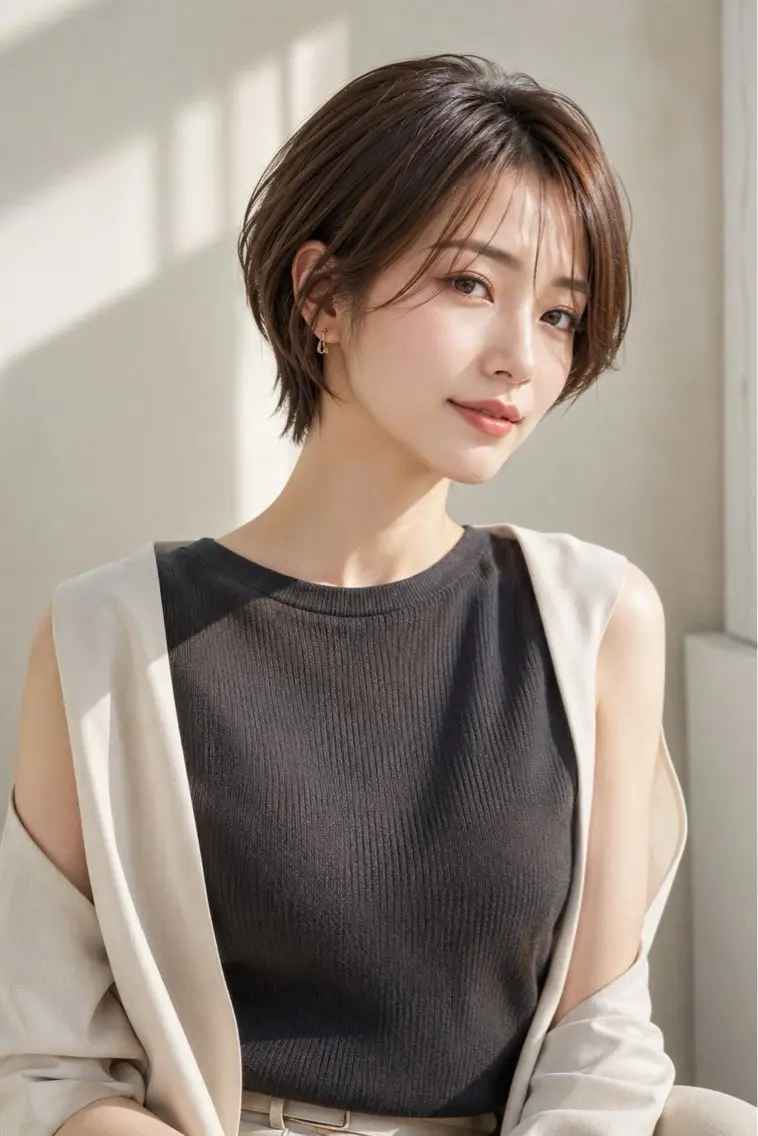 ショート KNOWHOW/思川 阿耶のヘアスタイル