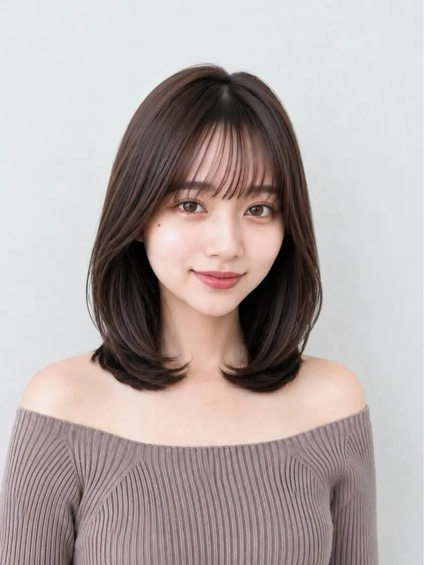 【デビュー前特別価格】ミディアム限定カット+自社製トリートメント付🪄🫧の写真