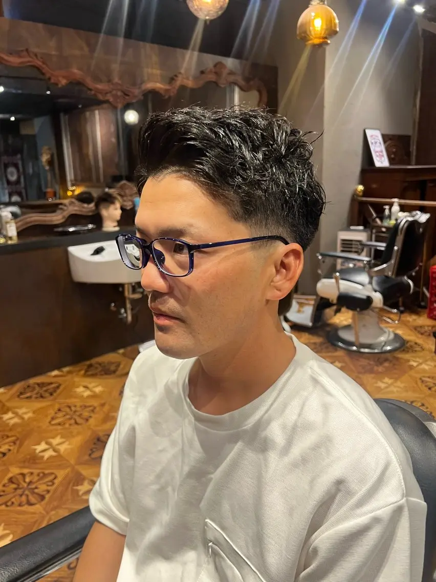 メンズ カット 佐伯 桃香のヘアスタイル
