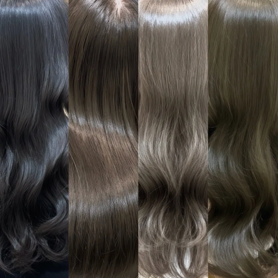 ロング カラー カット ヘアカラー トリートメント 大人艶髪&Wカラー ✨髪質改善のアユカのヘアスタイル