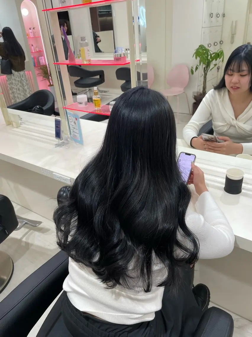 ロング 表参道指名1位💖 カラーの達人💗のヘアスタイル