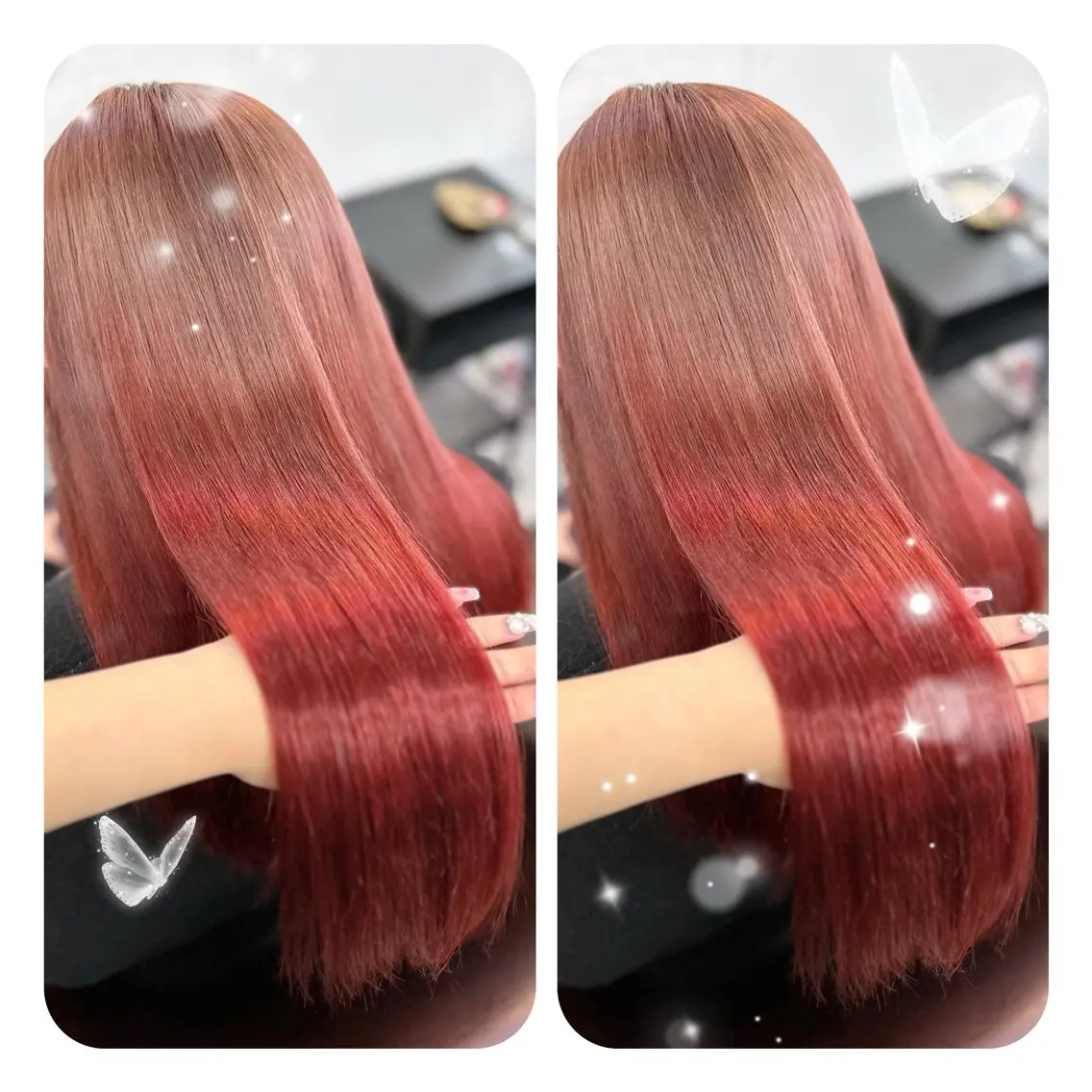 セミロング カラー ヘアカラー 🫧そあん🫧大宮 カットモデル様募集中のヘアスタイル