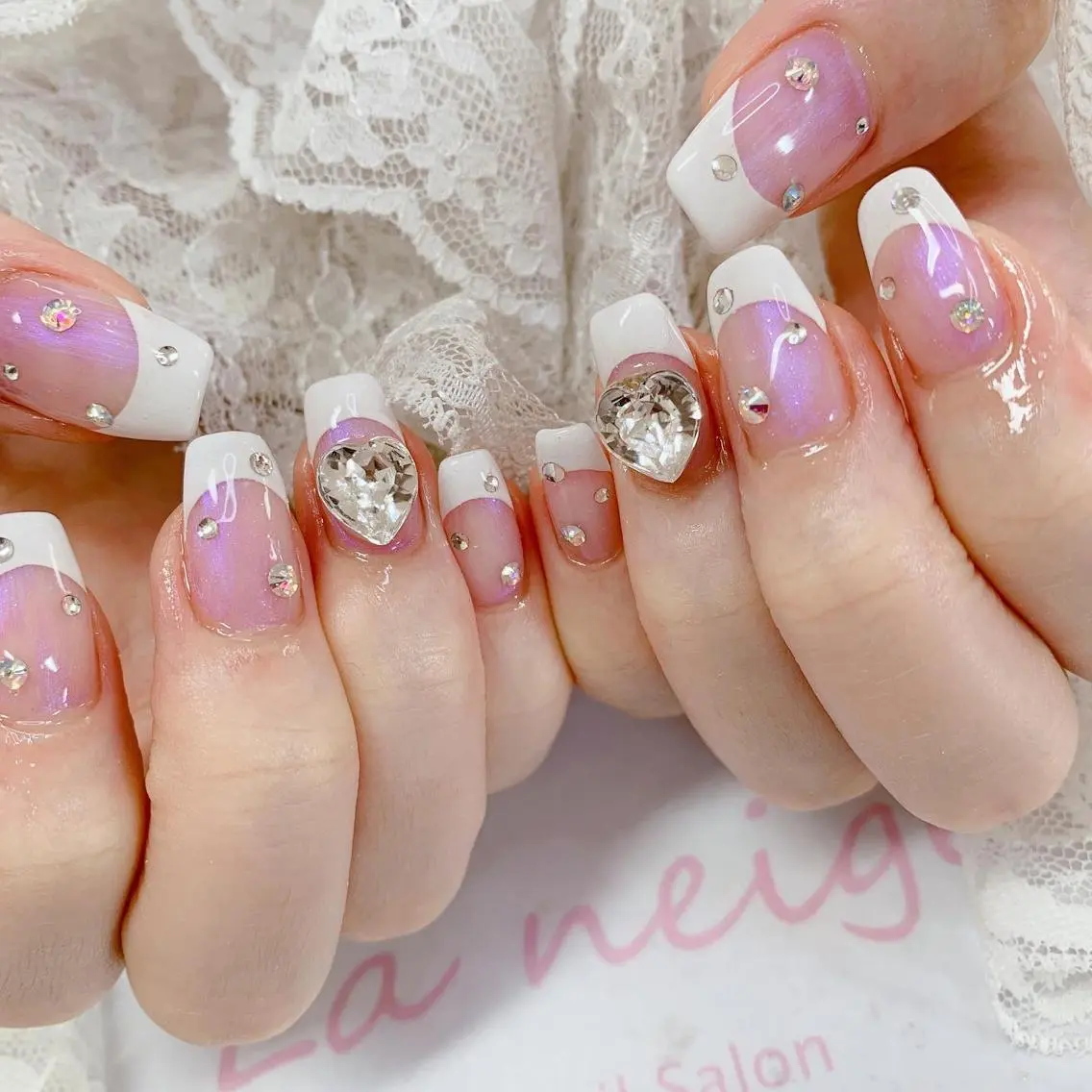 ネイル ハンドネイル La neige* yuki 🐩🌙のネイルデザイン