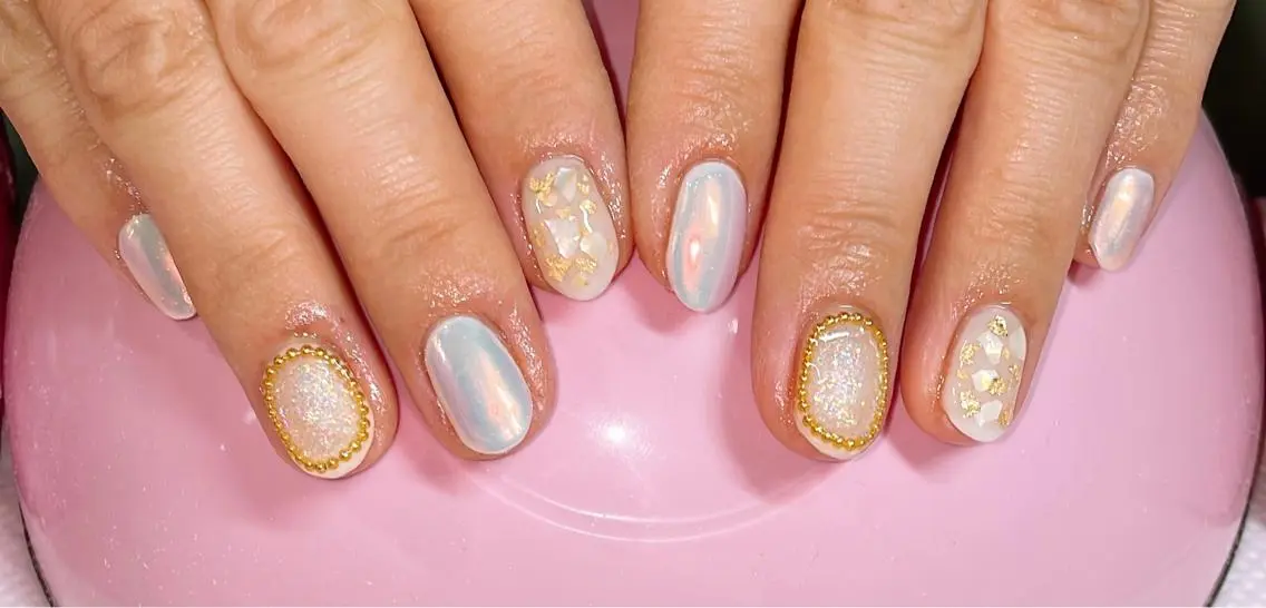 ネイル ハンドネイル VIERU 🌈🎀💖のネイルデザイン