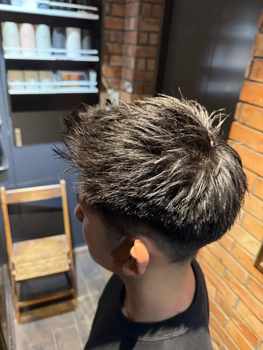 ミディアム メンズ 池内 勇輝のヘアスタイル