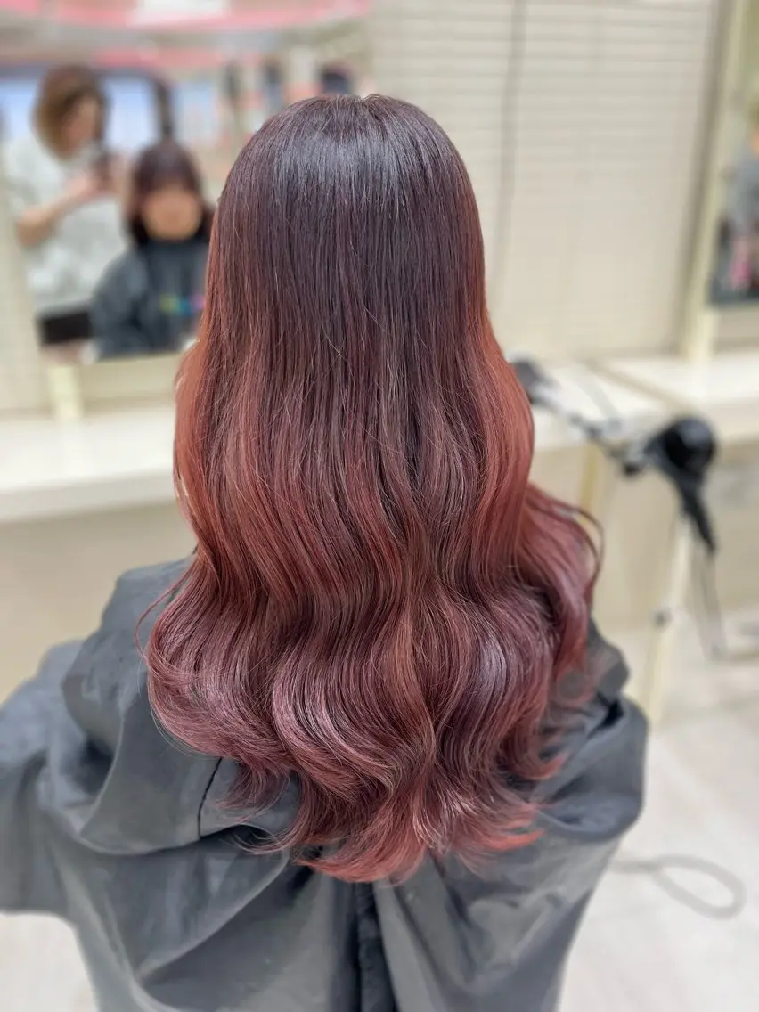 カラー ヘアカラー トリートメント ベージュ・ラベンダー カラー🎀りりのヘアスタイル