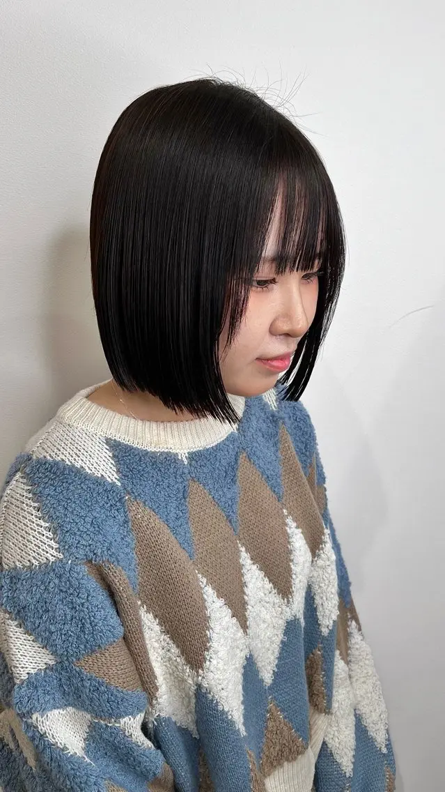 ショート ボブ Yuka/Aujua ソムリエ/髪質改善のヘアスタイル