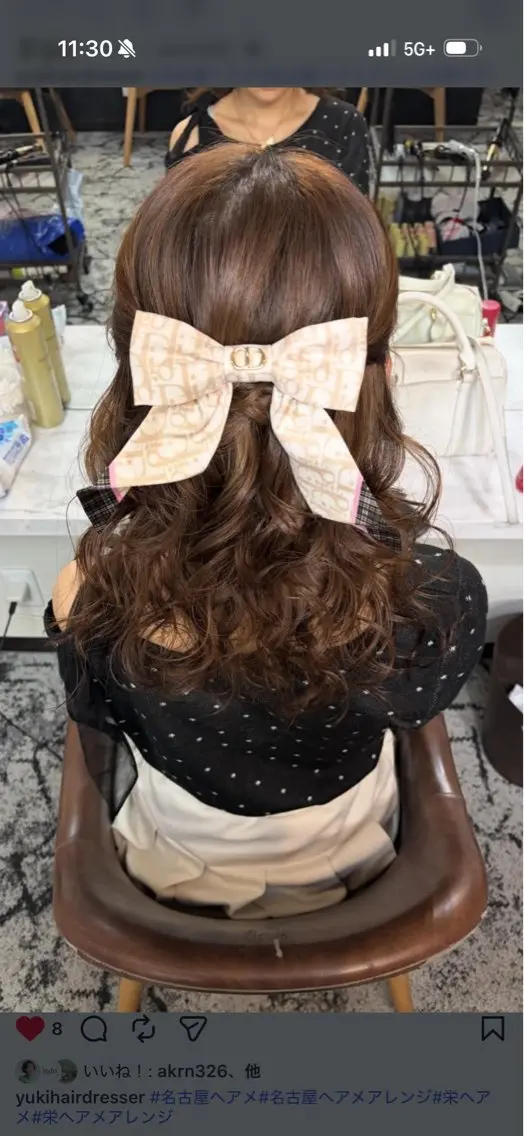 セミロング とっぴ クオーレのヘアスタイル
