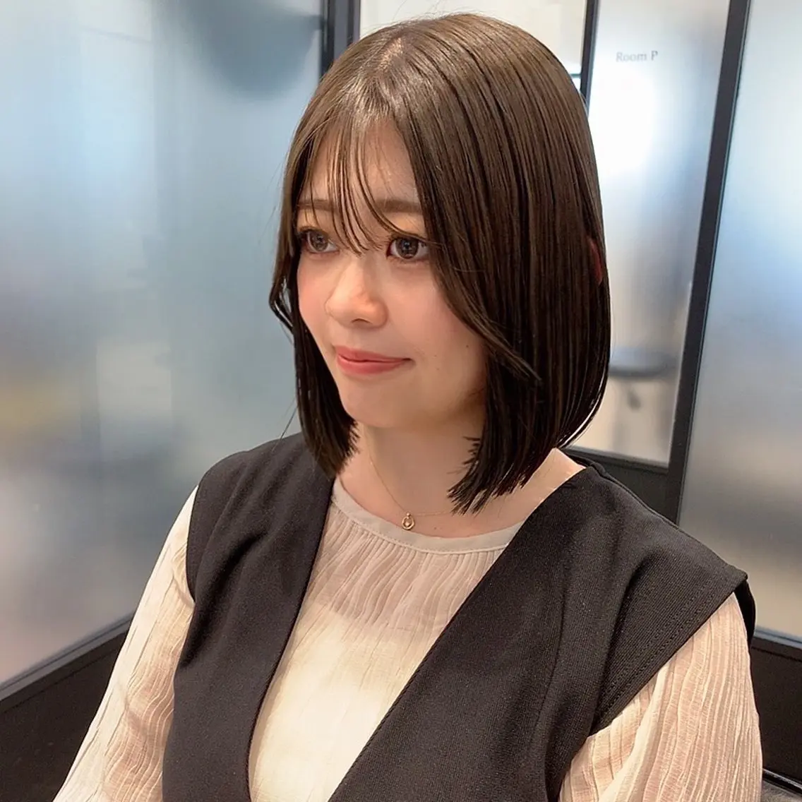 ショート 髪質改善 縮毛矯正 トリートメント カット ヘアカラー トリートメント 髪質改善/縮毛矯正 🎀小林 唯 🎀のヘアスタイル