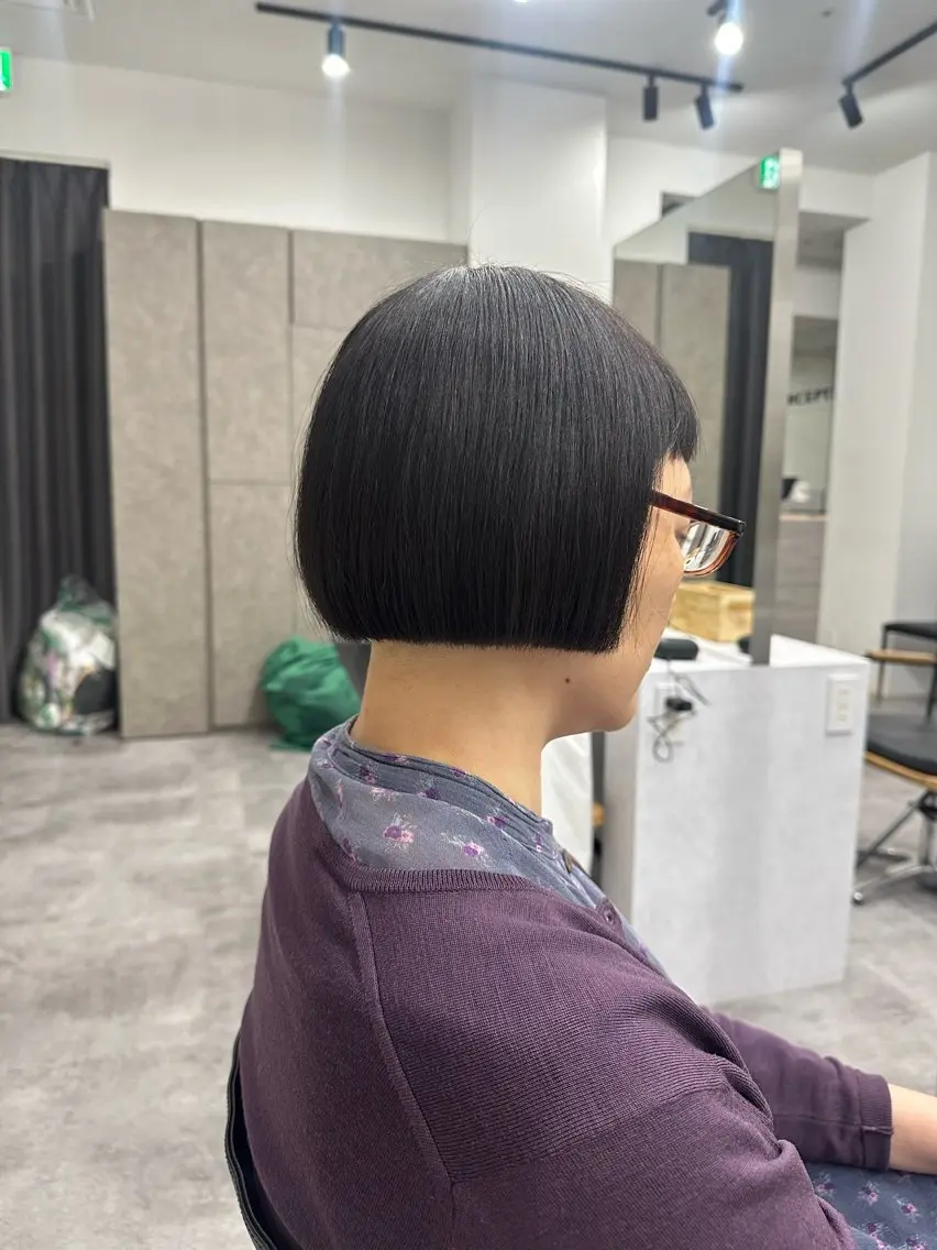 ショート ボブ カット ショートカット🧸 ごとうさなのヘアスタイル