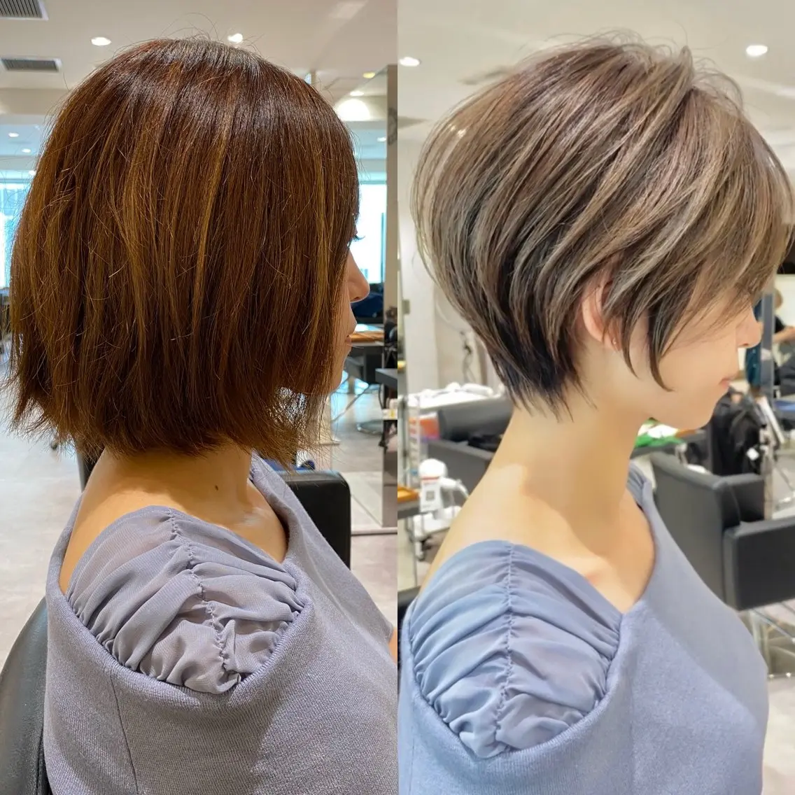 ショート カラー カット ヘアカラー トリートメント 【表参道】✨ ショート特化/荒砂のヘアスタイル
